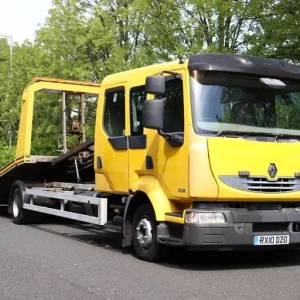 Renault Midlum 220 DXI Slide Back Recovery (2010)