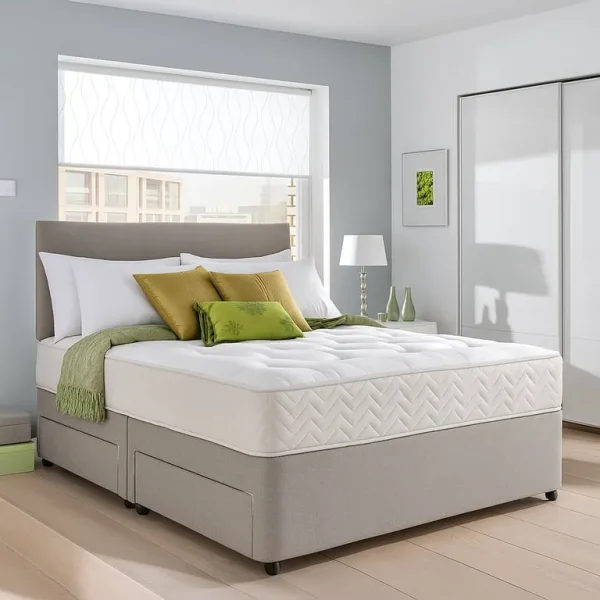 Divan bed with deep drawer storage and comfy mattress – Single, Small Double, Double, King Size