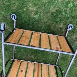 Tea trolly industrial mid century style - Image 4