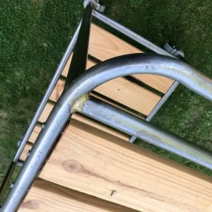 Tea trolly industrial mid century style - Image 5