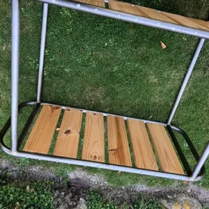 Tea trolly industrial mid century style - Image 6