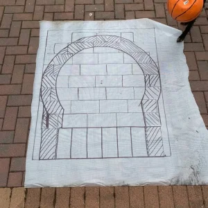 Pizza oven brick kit - Vitcas insulation base board and insulation - Image 2