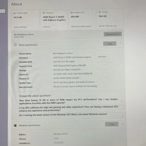 The Vengeance Gaming PC – 24GB RAM, Ryzen 5, 1TB SSD - Image 5