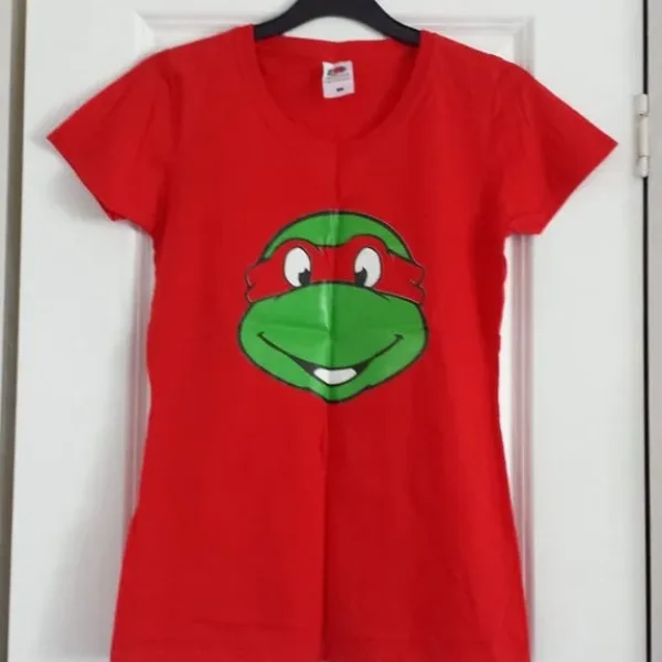 Women's Raphael Teenage Mutant Ninja Turtle T-Shirt Size XS