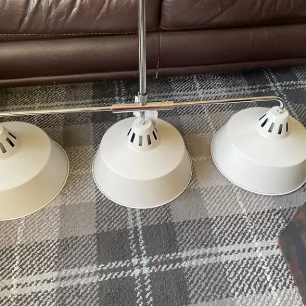 Triple light fitting