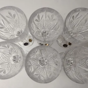 6 x Bohemia Crystal wine glasses - Image 5