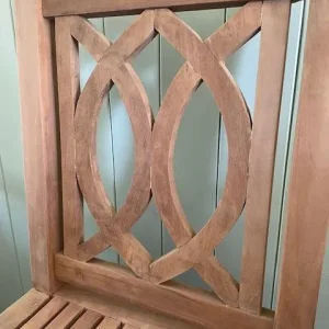 Garden Teak Lismore Side Chair - Image 2