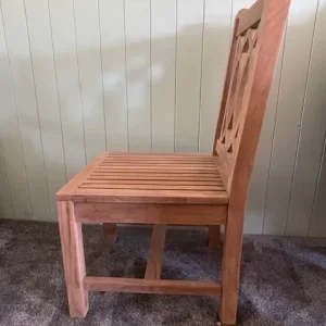 Garden Teak Lismore Side Chair - Image 3