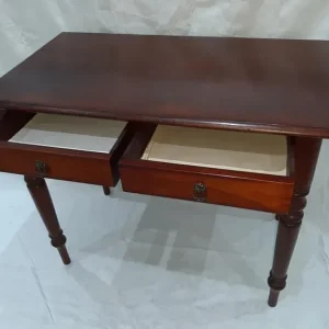Antique Georgian Mahogany Writing Desk - Image 4