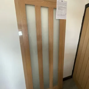 NEW LPD OAK GLAZED INTERNAL DOOR