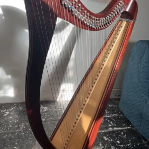 Camac Aziliz 34 string lever harp - Image 2