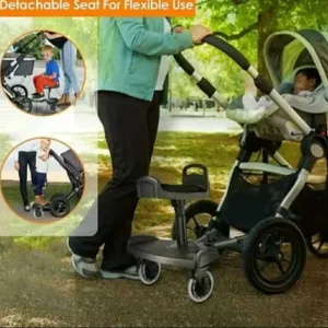 Universal Buggy Board with Seat - Image 6