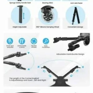 Universal Buggy Board with Seat - Image 7