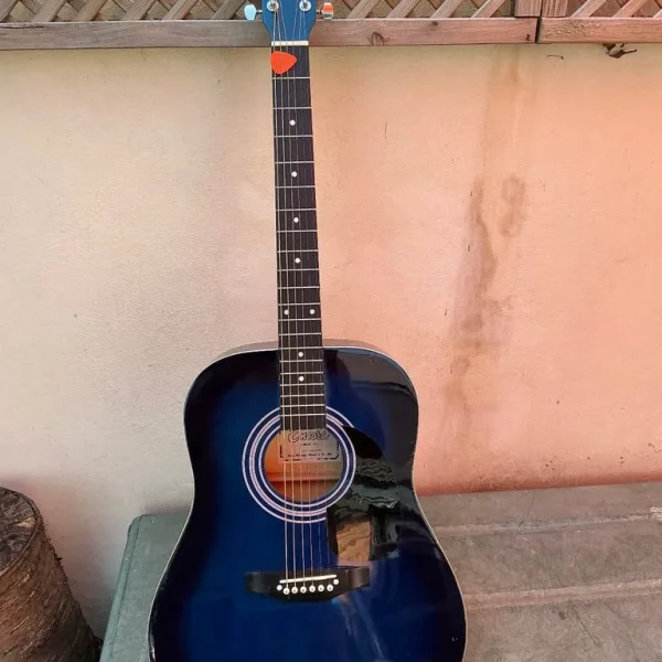 Encore model EN155 BLMOFT acoustic guitar full size