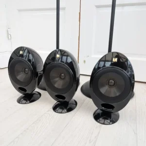 KEF home theatre 2000 series 5 egg speakers - Image 4
