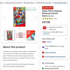 Super Mario Odyssey for Nintendo Switch - Image 2