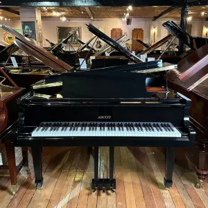 Ascot GP-148 Baby Grand Piano – Black Gloss, Fully Tuned, Includes Stool and 5-Year Warranty - Image 4