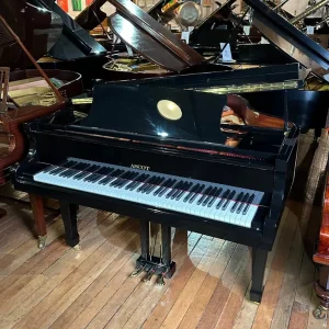 Ascot GP-148 Baby Grand Piano – Black Gloss, Fully Tuned, Includes Stool and 5-Year Warranty - Image 5