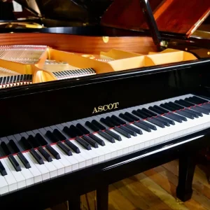 Ascot GP-148 Baby Grand Piano – Black Gloss, Fully Tuned, Includes Stool and 5-Year Warranty - Image 6