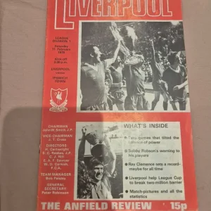 Vintage Liverpool football magazine collection - Image 3