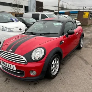 2014 MINI Cooper Coupe Petrol Manual – Bright Red, Great Condition - Image 3