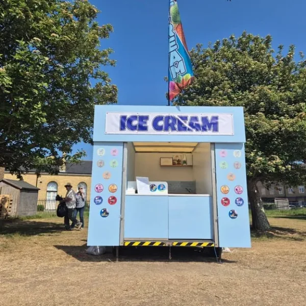Ice cream trailer
