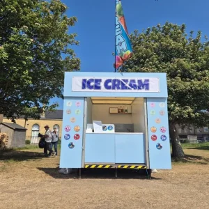 Ice cream trailer