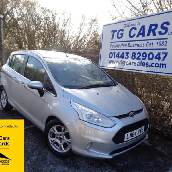 2014 Ford B-Max Zetec TDCI MPV Diesel Manual