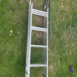 Macallistar Easy Store Aluminium 3-part loft ladder