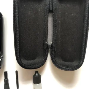 Braun Black CoolTec Men’s Electric Razor Charging Unit, Carry Case and Cleaning Brushes - Image 2