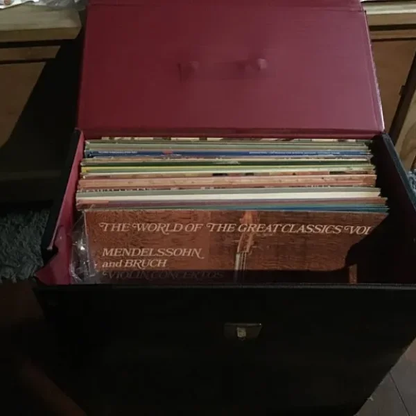30 vinyl records