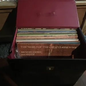 30 vinyl records