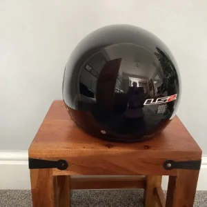 LS2 OF561 Wave open faced motorbike helmet as new - Image 2