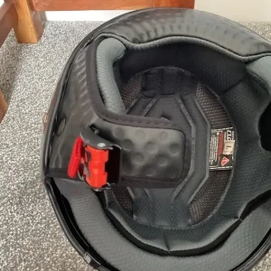 LS2 OF561 Wave open faced motorbike helmet as new - Image 4