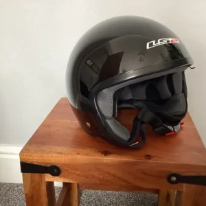 LS2 OF561 Wave open faced motorbike helmet as new