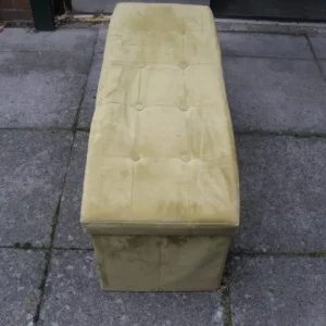 Ottoman Folding Storage Box Footstool Seat - Image 3