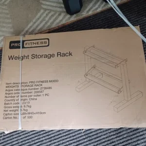 HEX DUMBBELLS SET 5KG TO 20KG WITH NEW RACK - Image 2