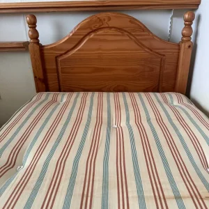 John Lewis Solid Pine Trundle Bed + 2 Mattresses - Image 4