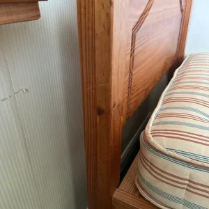 John Lewis Solid Pine Trundle Bed + 2 Mattresses - Image 7