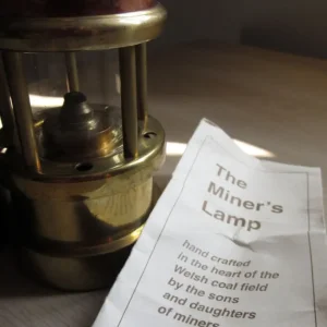 Vintage Hockley Welsh Miners Lamp Small Brass Safety Lamp with Original Box - Image 5