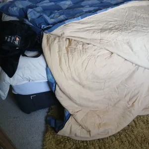 Free double sleeping bag