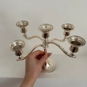 Silver candle holder - Image 3