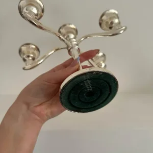 Silver candle holder - Image 4