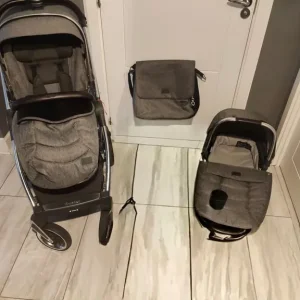 Oyster 3 Pram Pushchair Gray