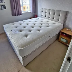 Super King Size Divan Bed with Mattress