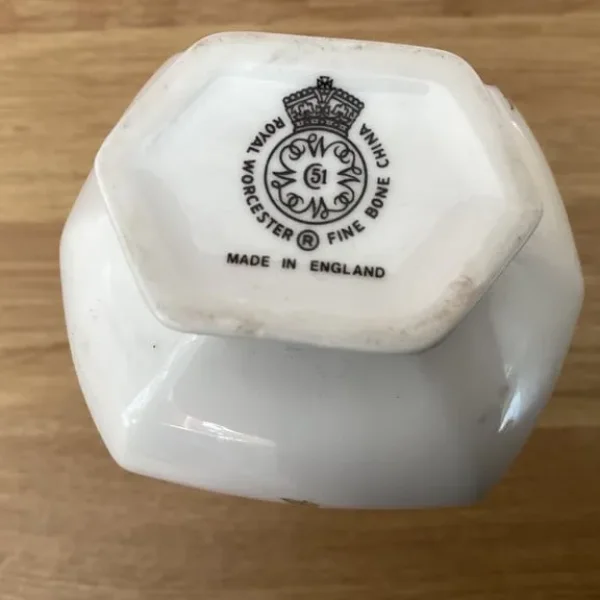 Royal Worcester bone china vase
