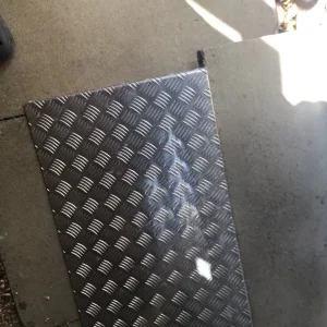 Aluminium checker plate ramp for 6 inch(15 cm) step - Image 2