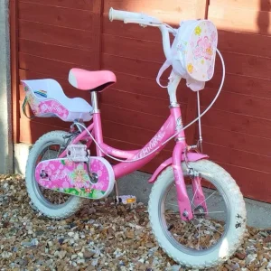 Girls Bike - 10 inch frame, 14 inch wheels