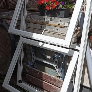 Used UPVC window, 1080mm x 1680mm, no glass