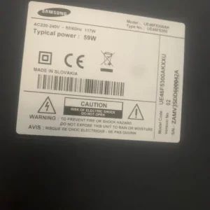 Samsung 4K smart TV 47 inch like new - Image 2